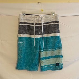 Men’s Like New Size 28 Blue O’niell Board Shorts!